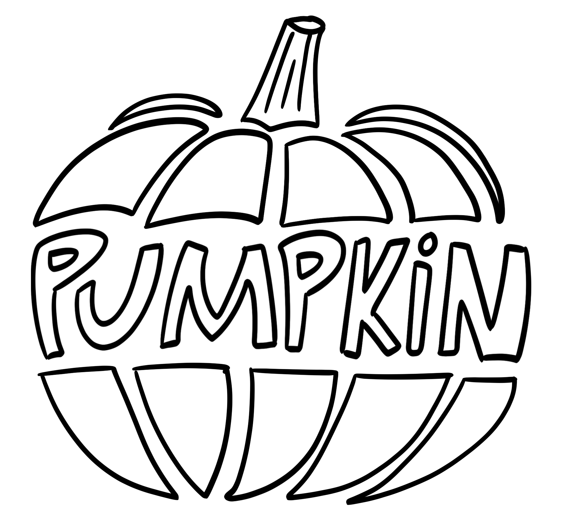Autumn Pumpkin Stencils for Decoration