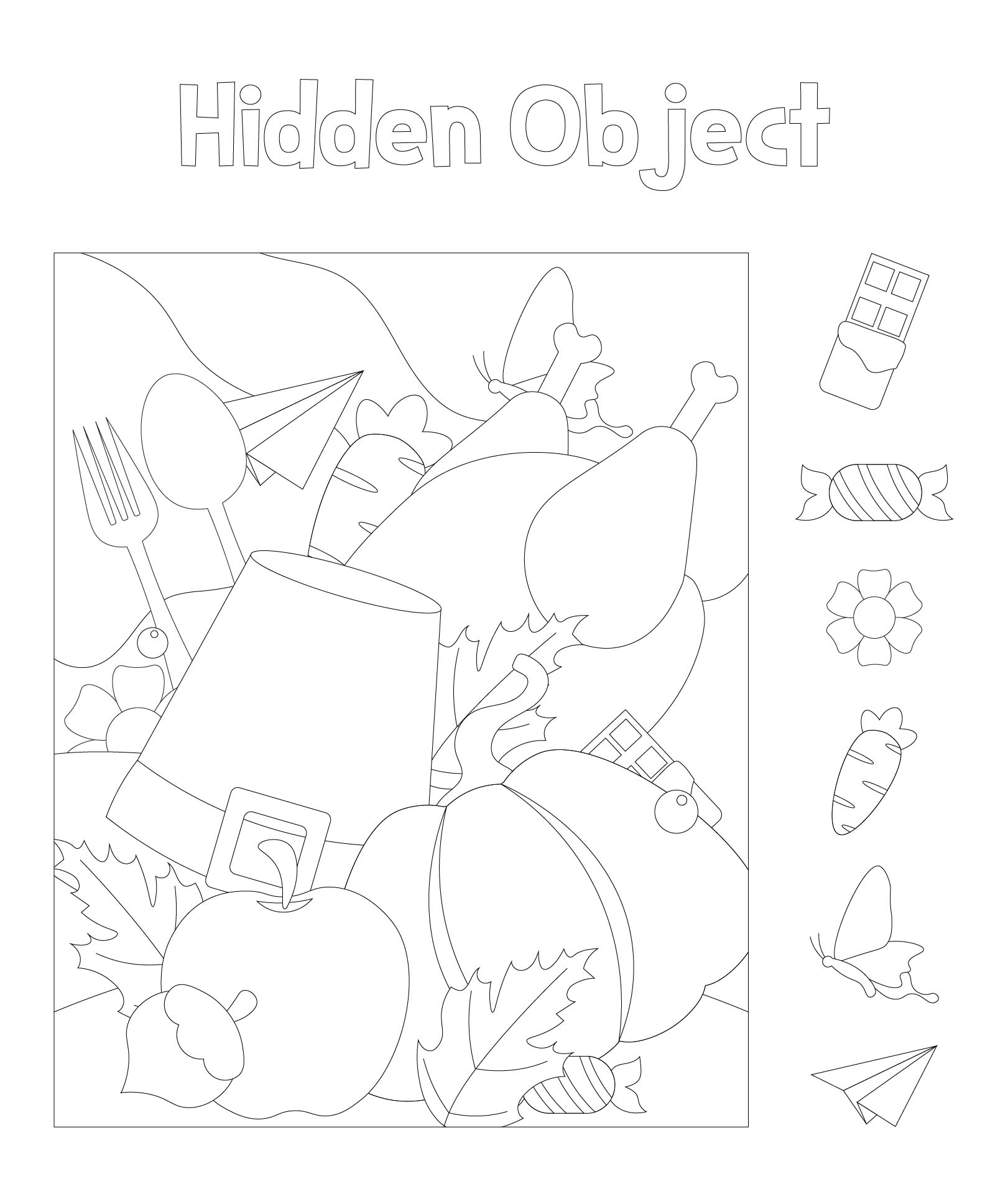 Childrens Hidden Object Puzzles Printable Childrens Hidden Object Puzzles Printable