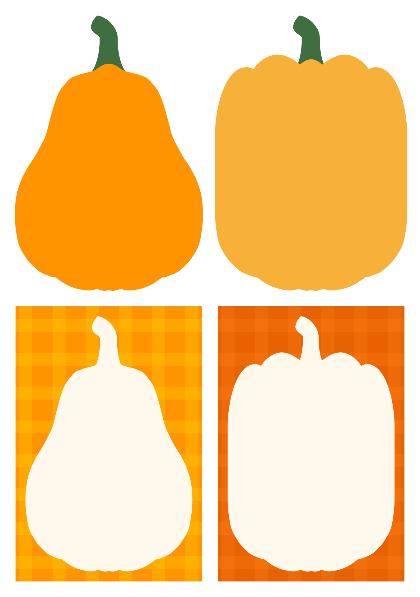 Fall Pumpkin Printable Gift Tags