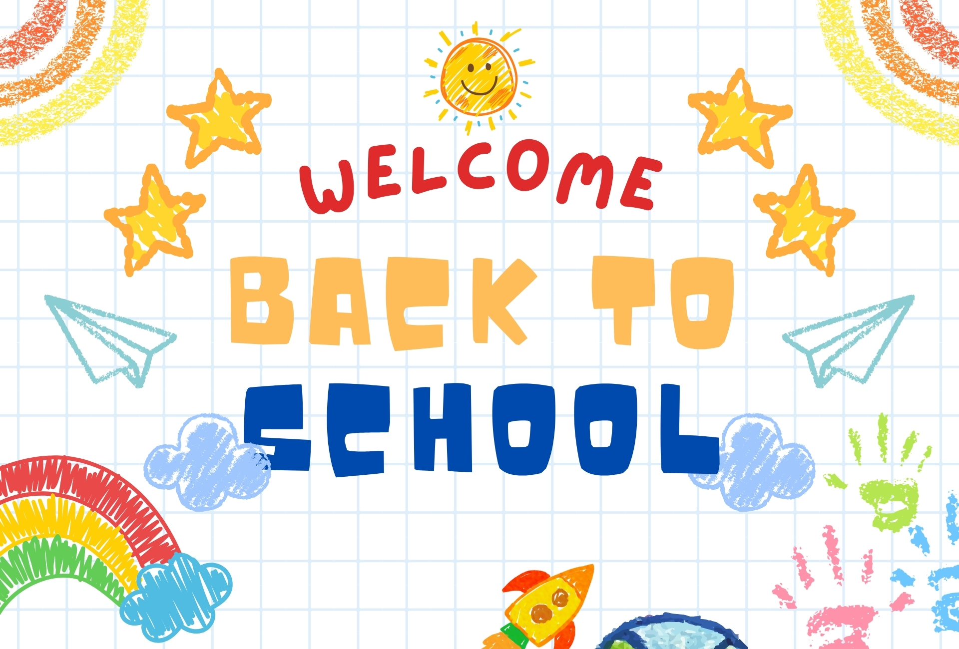 First Day of School Welcome Banners