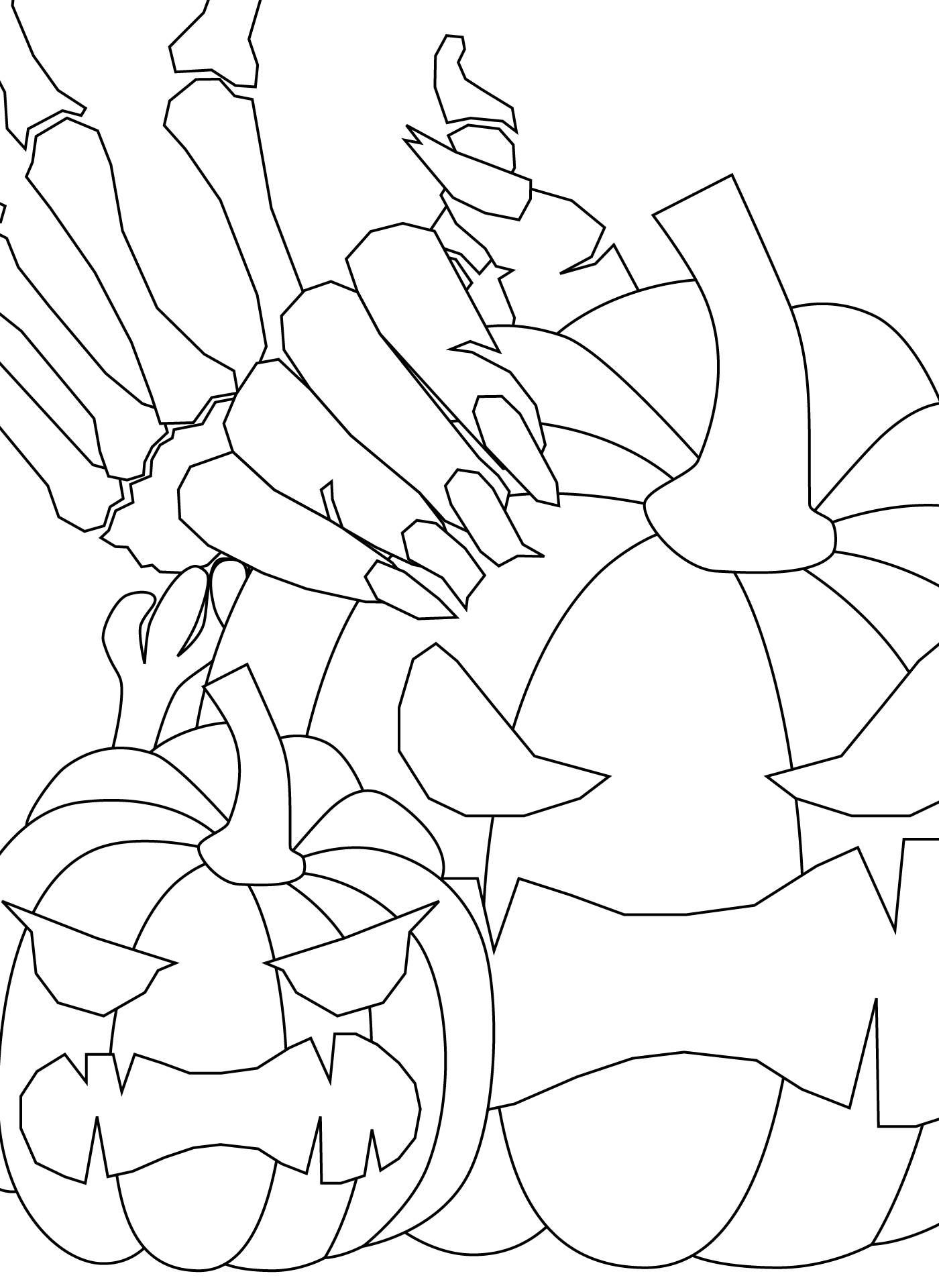 Halloween Pumpkin Coloring Pages Printable