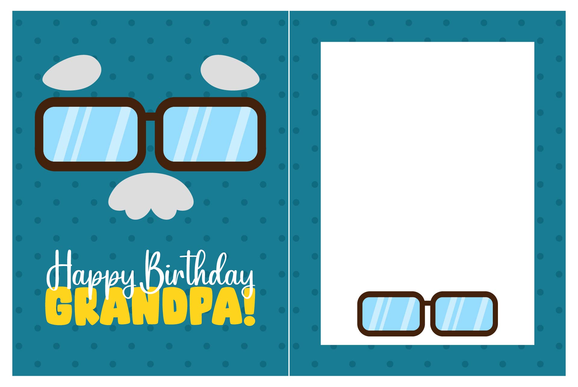 Happy Birthday Grandpa Card Printable Happy Birthday Grandpa Card Printable