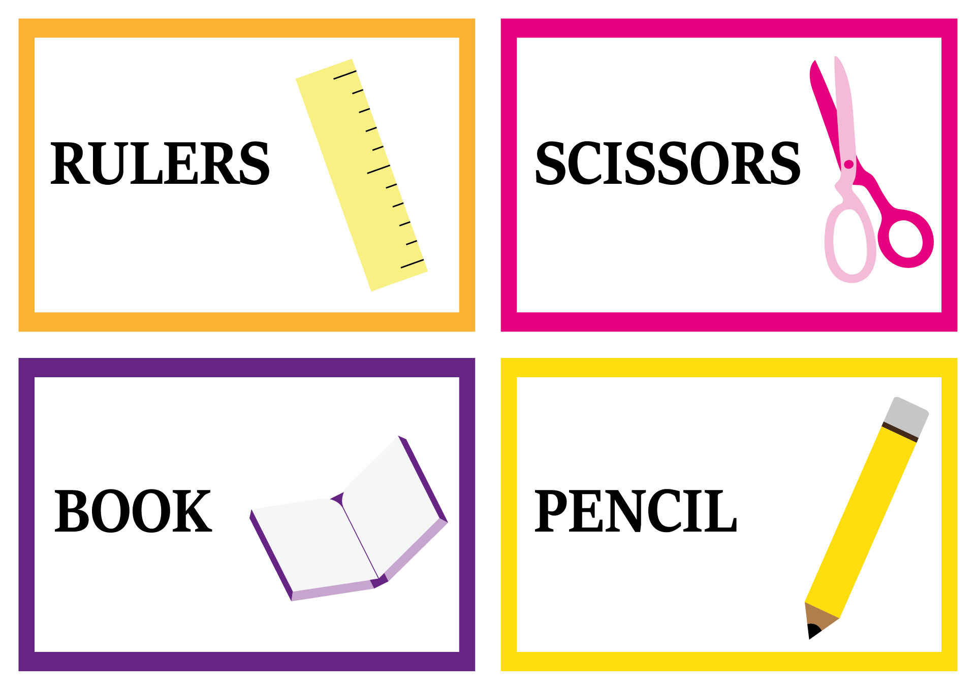 Preschool Classroom Labels Pack Preschool Classroom Labels Pack