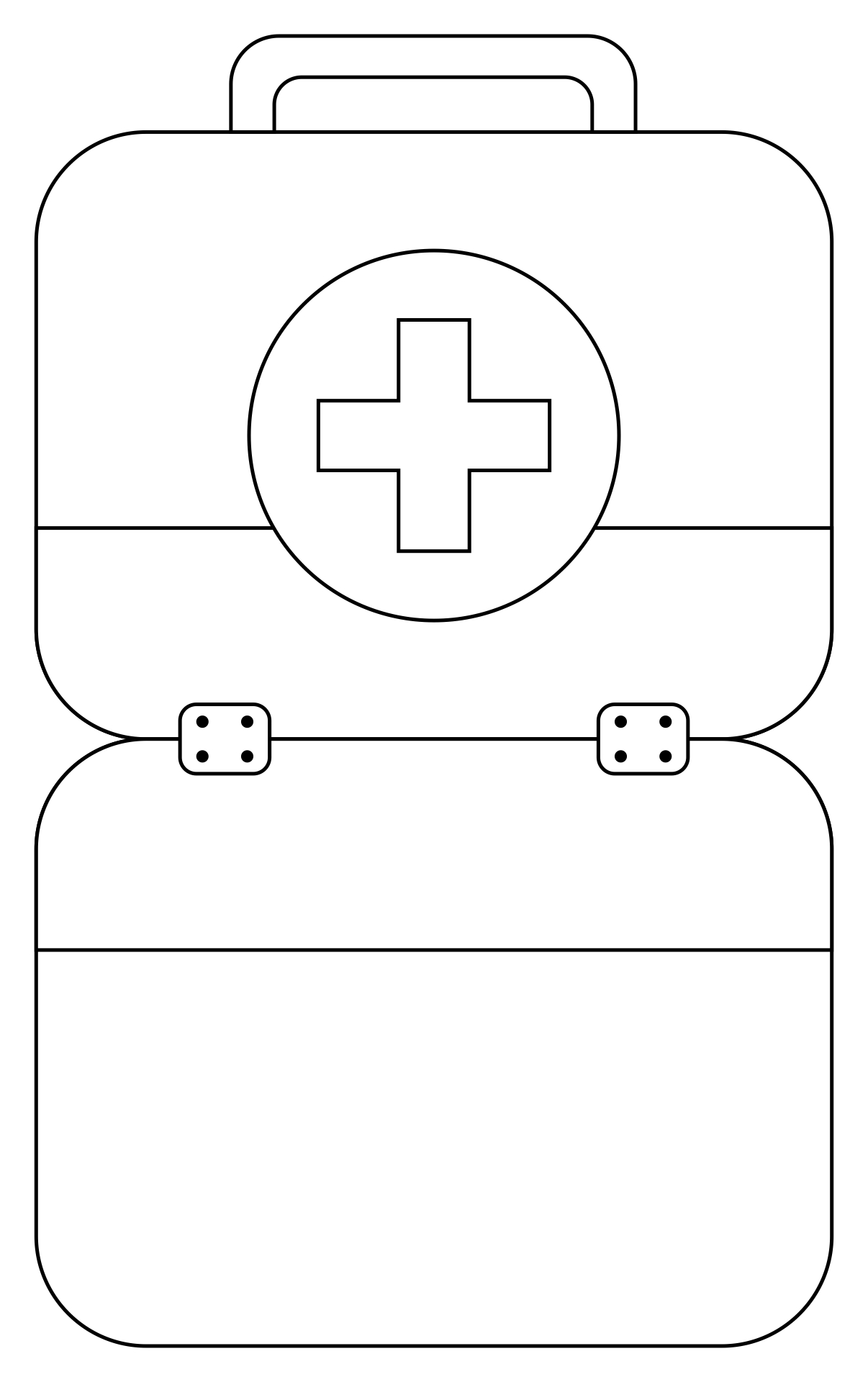 Preschool Doctor Bag Coloring Pages