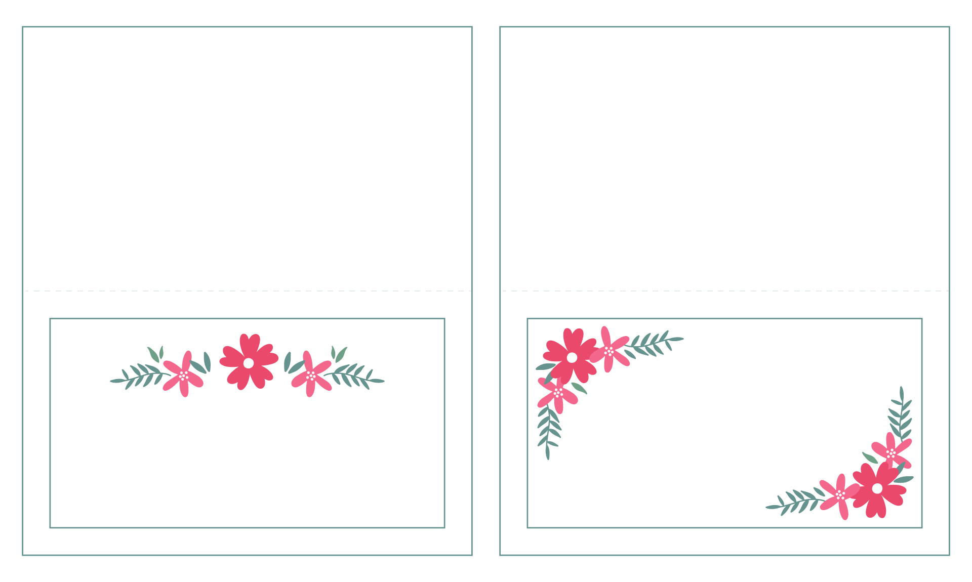 Printable Dinner Party Table Place Cards