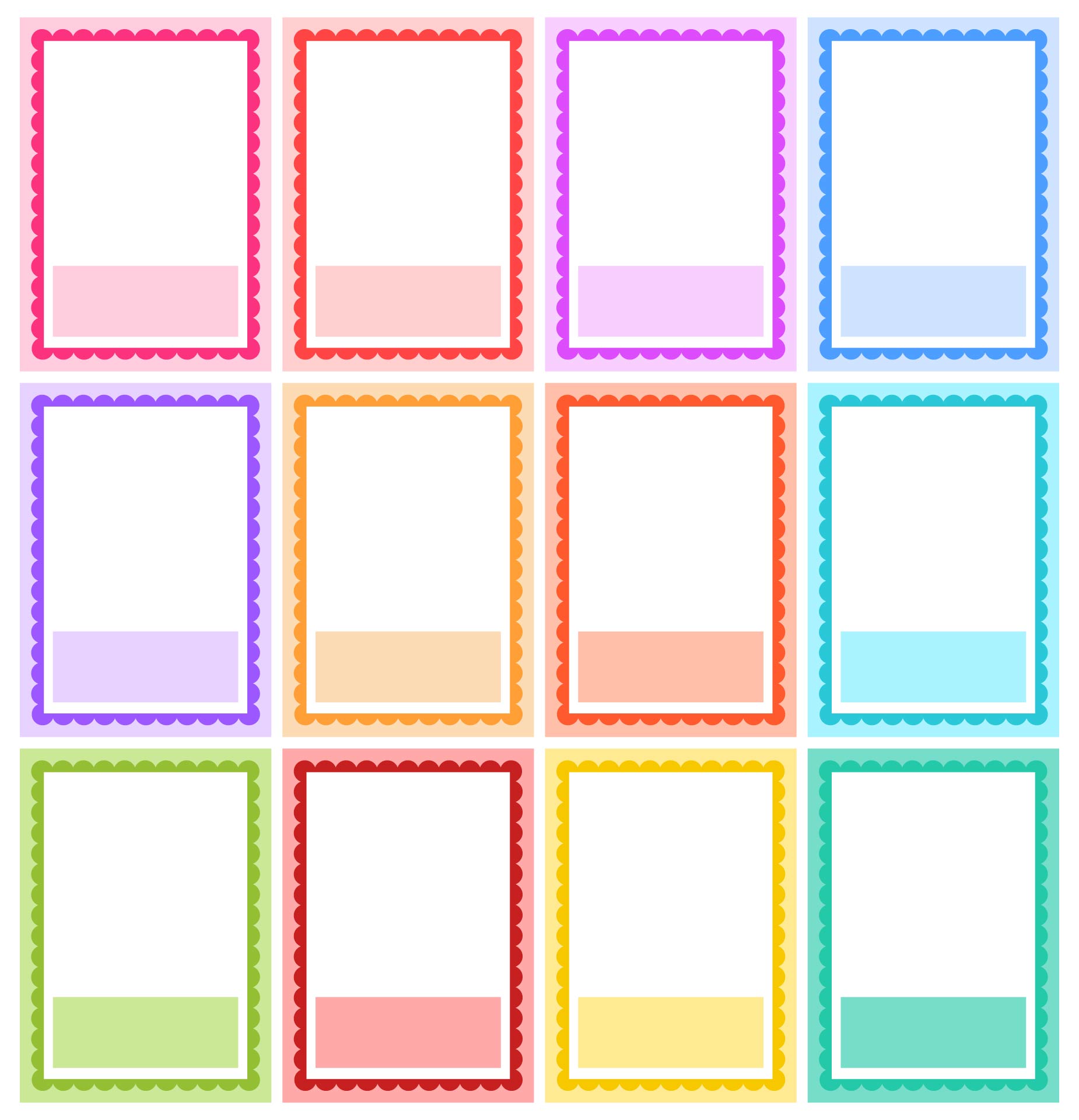 Printable Game Cards for Board Games Printable Game Cards for Board Games