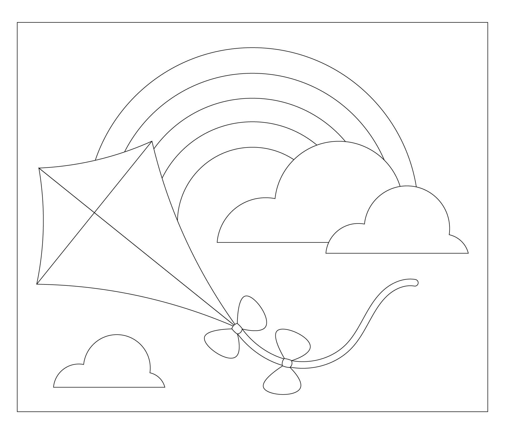Printable Preschool Coloring Worksheets