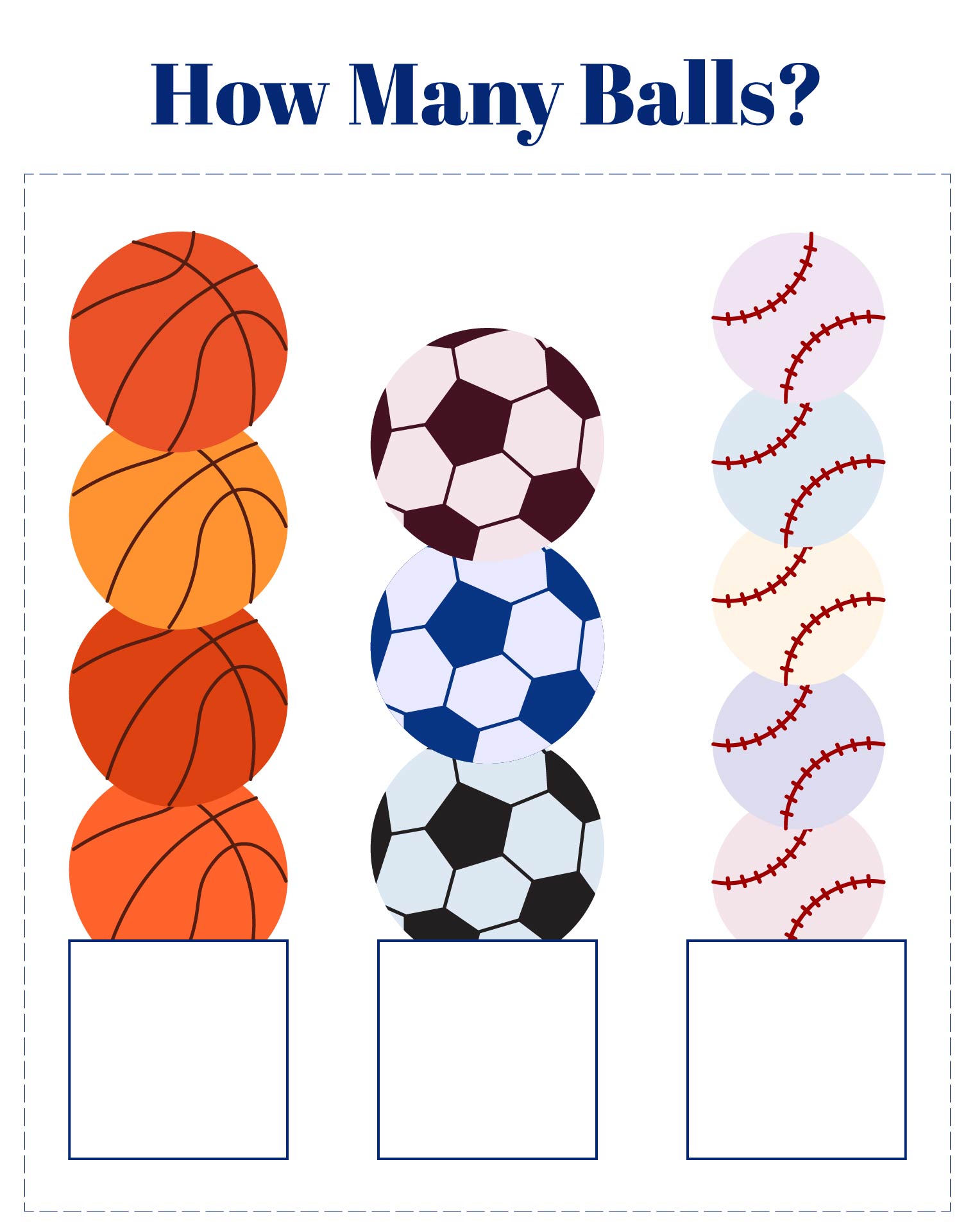 Printable Preschool Math Worksheets