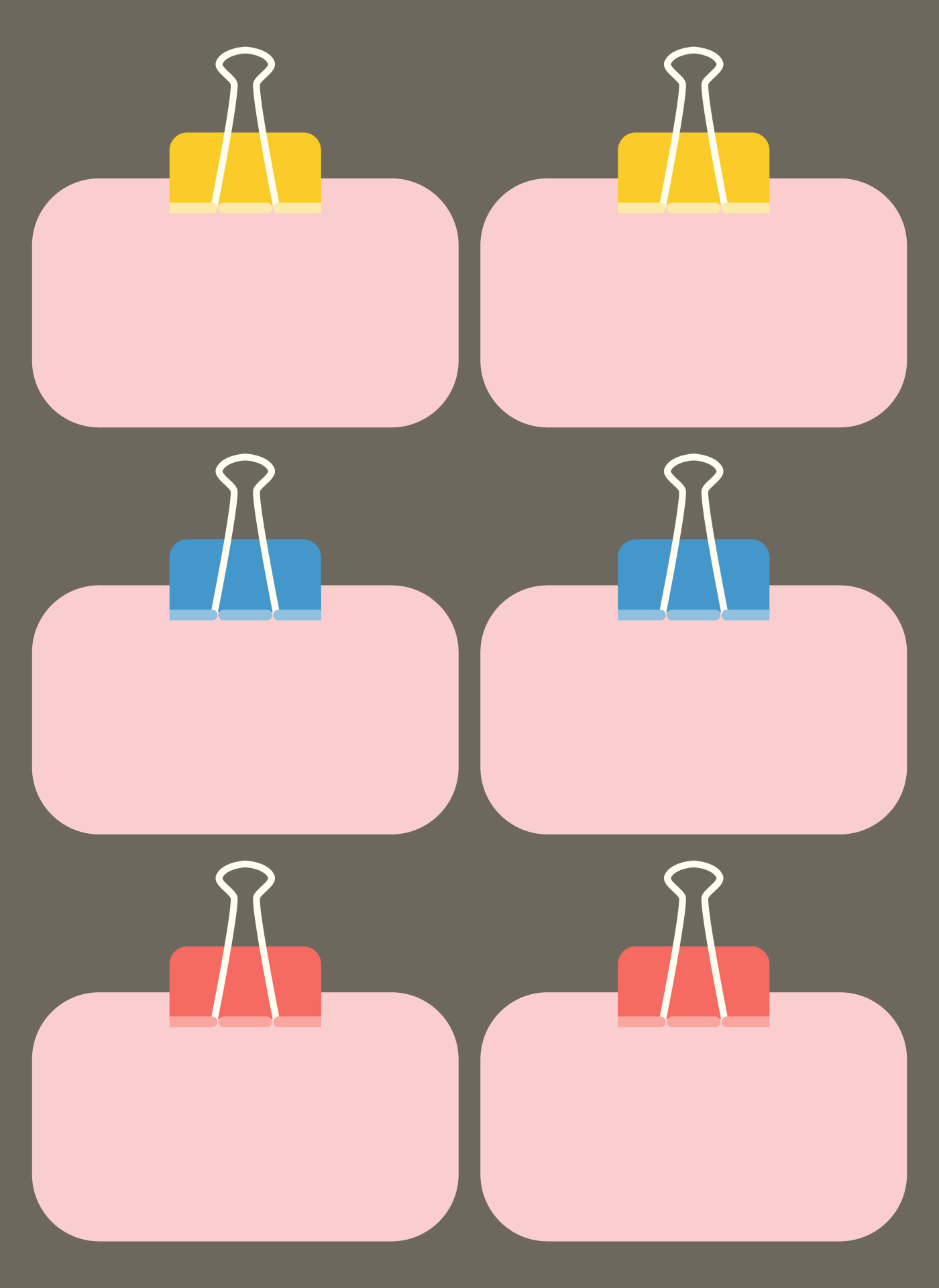 Printable Preschool Name Tags for Cubbies