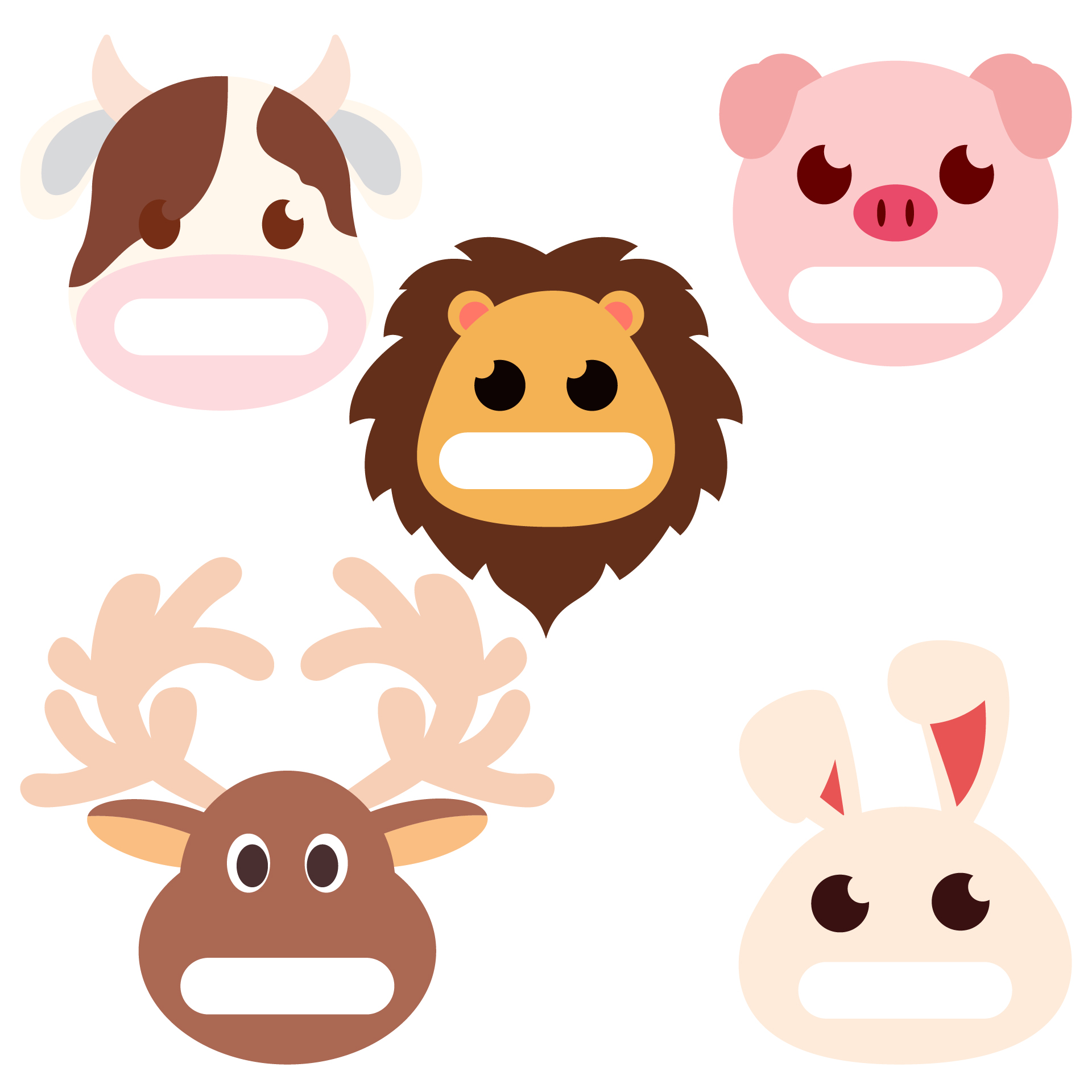 Printable Preschool Name Tags with Animals