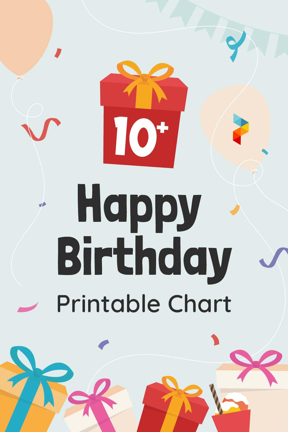 Happy Birthday Chart Happy Birthday Chart