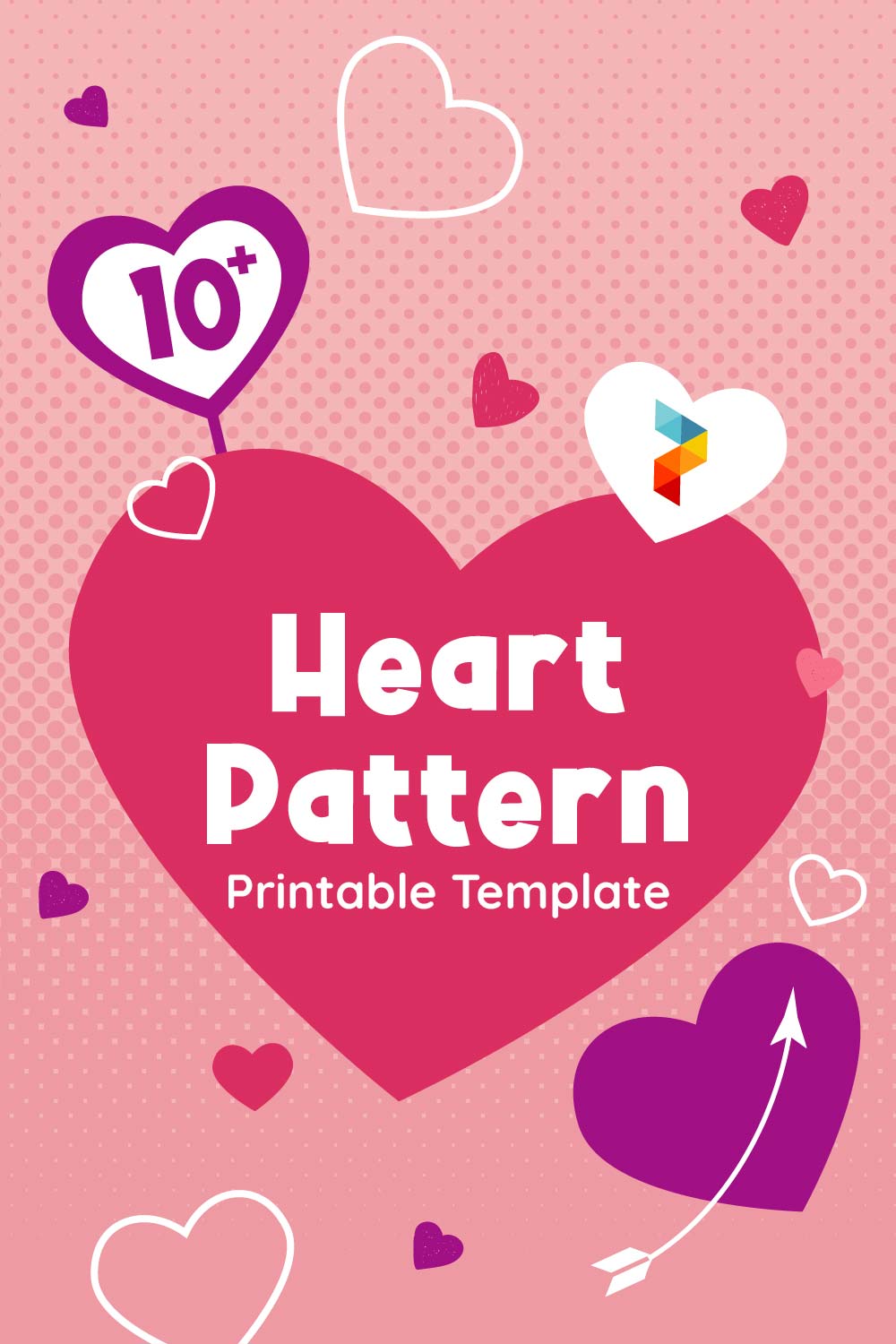 Heart Pattern Printable Template