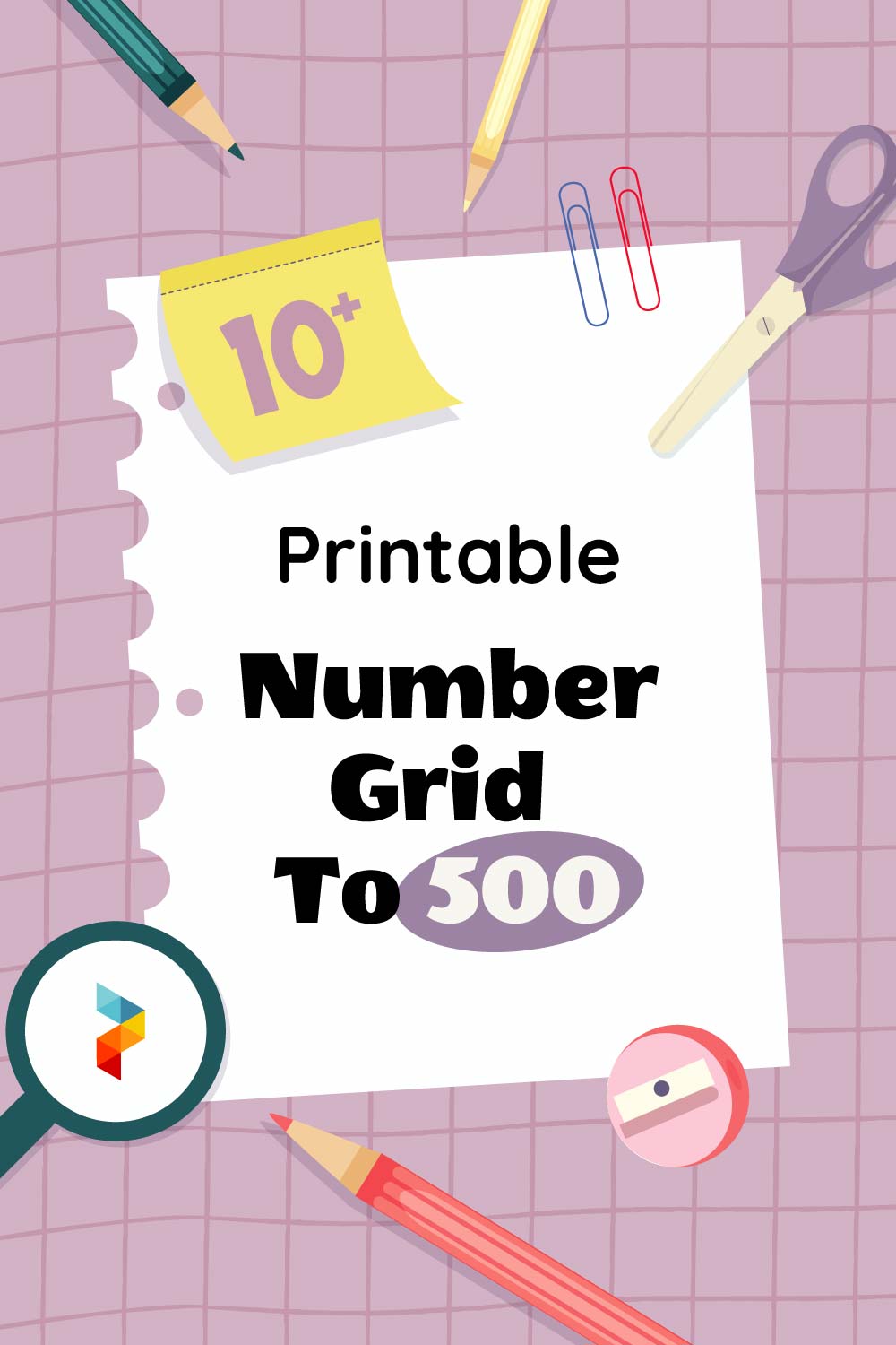 Number Grid To 500 Number Grid To 500