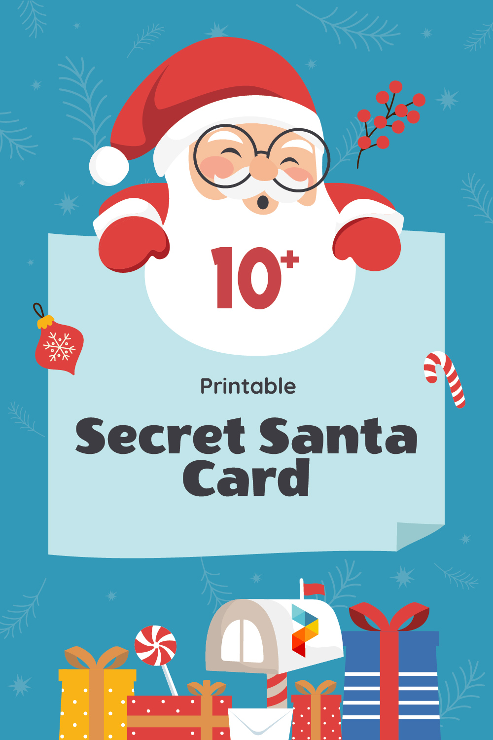 Printable Secret Santa Cards