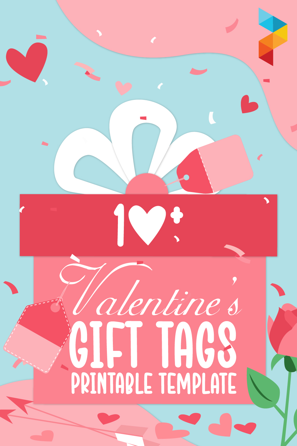 Valentine's Gift Tags Template Valentine's Gift Tags Template