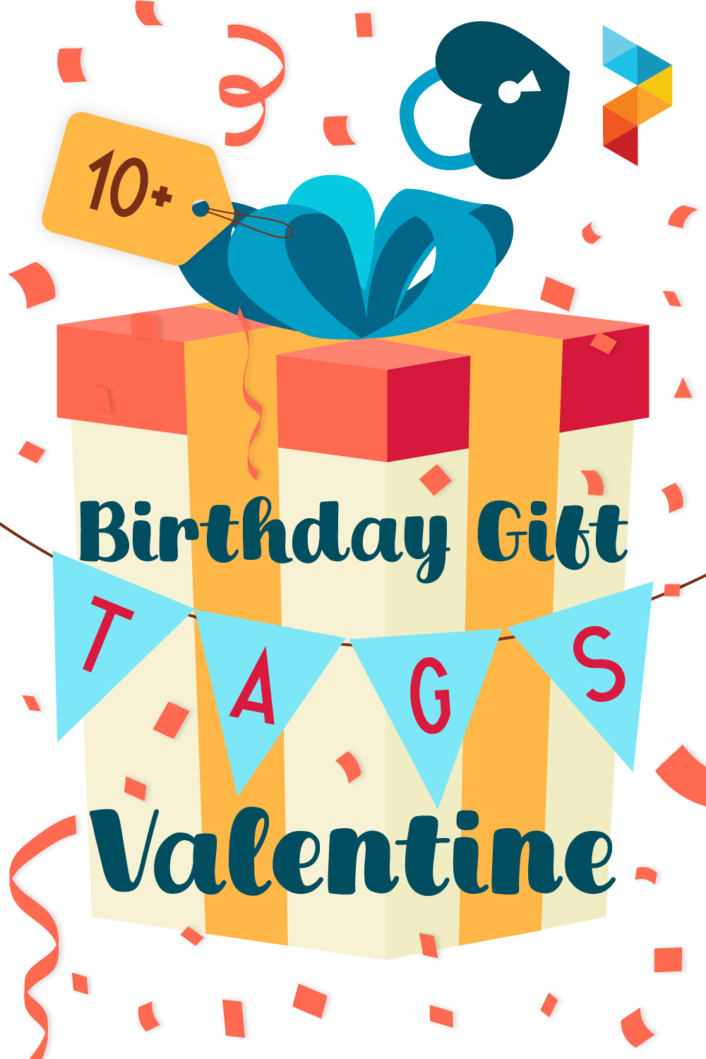 Birthday Gift Tags Valentine Birthday Gift Tags Valentine