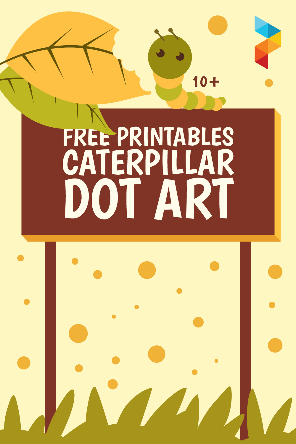 Caterpillar Dot Art Caterpillar Dot Art