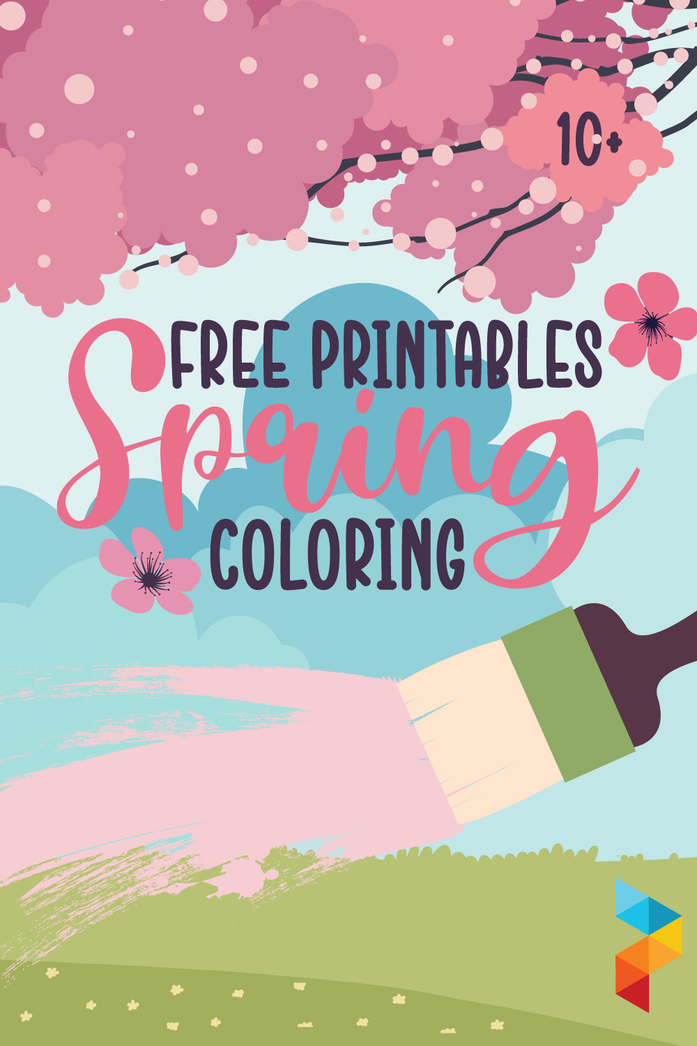 Spring Coloring Printables