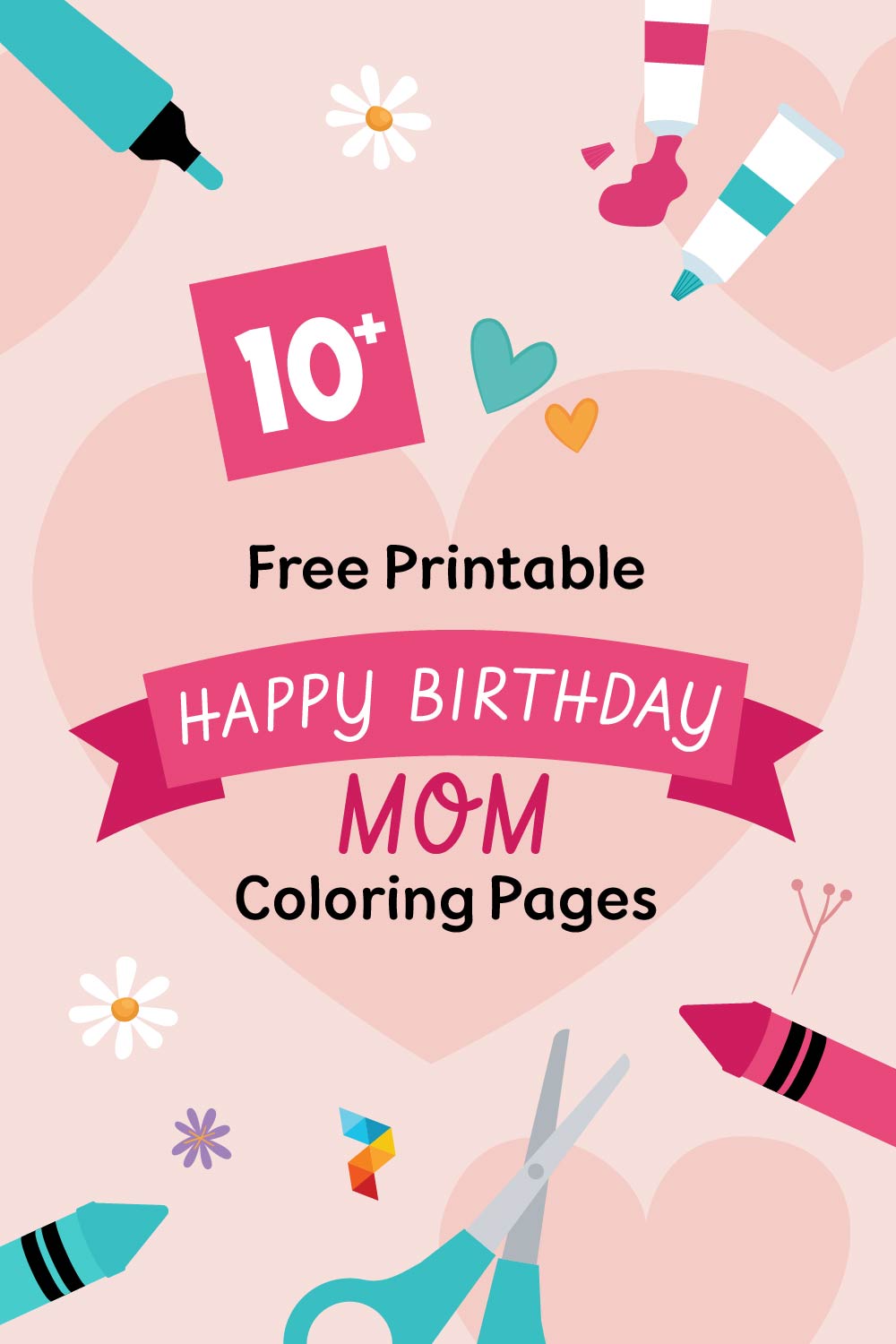 Happy Birthday Mom Coloring Pages Happy Birthday Mom Coloring Pages