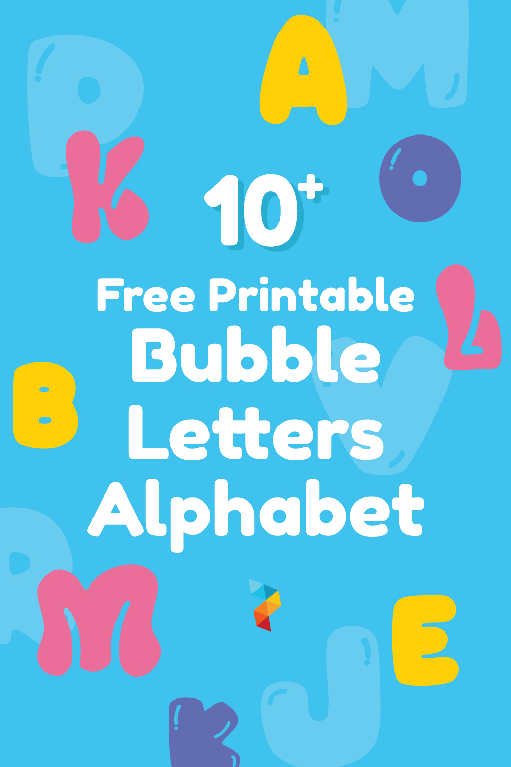 Bubble Letters Alphabet