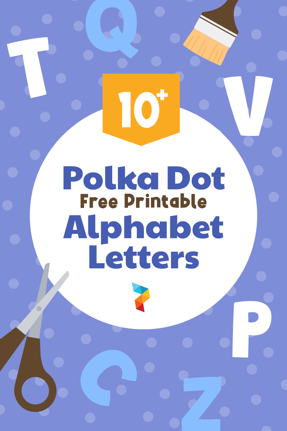 Polka Dot  Alphabet Letters