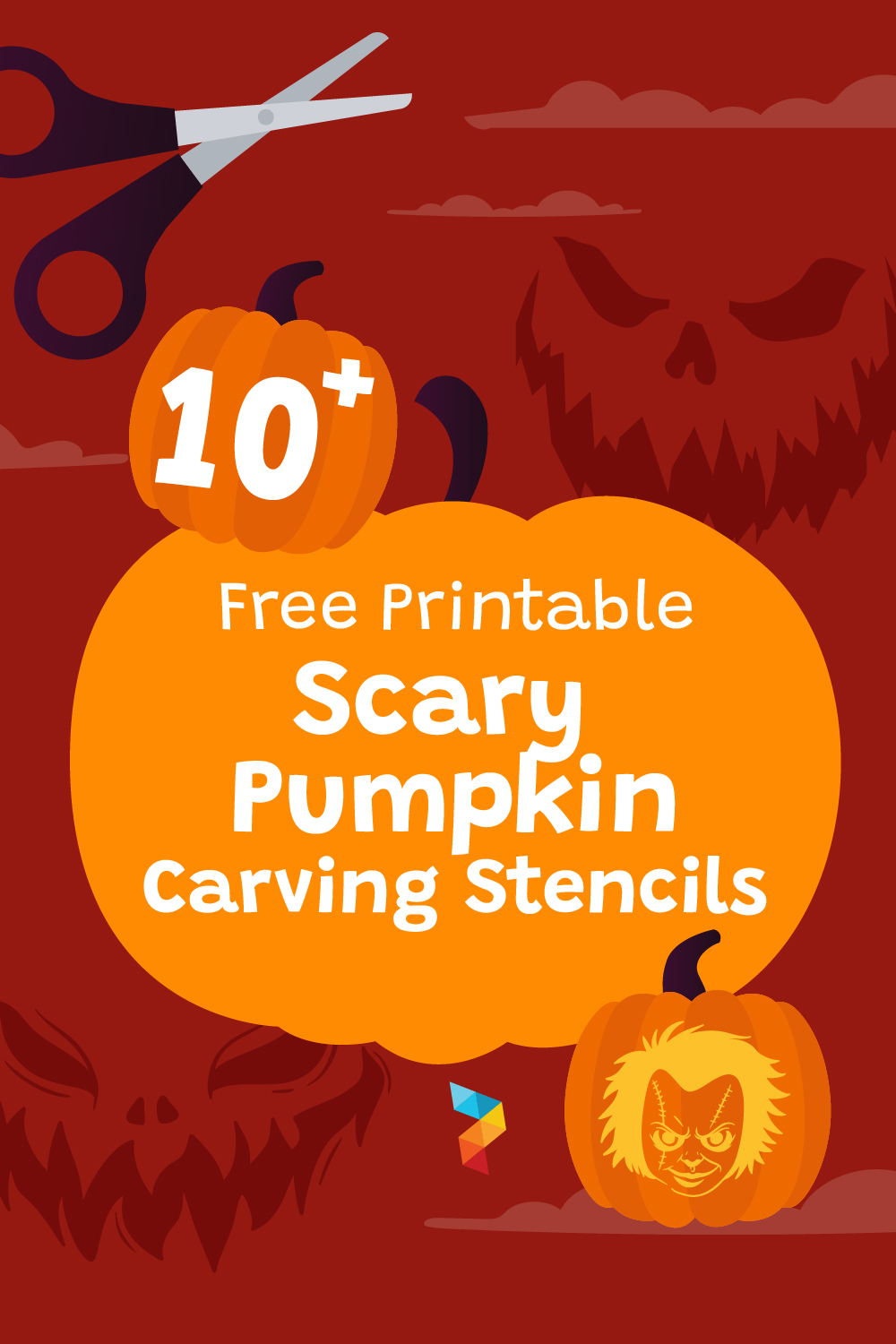 Scary Pumpkin Carving Stencils Scary Pumpkin Carving Stencils