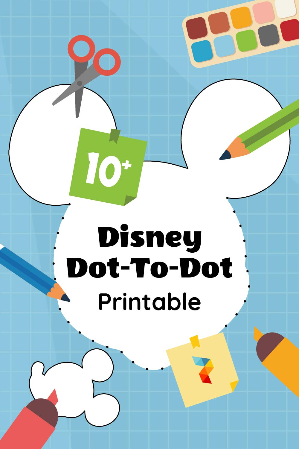 Disney Dot to Dot Printables