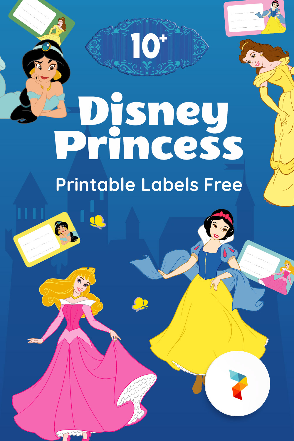 Disney Princess Labels Disney Princess Labels