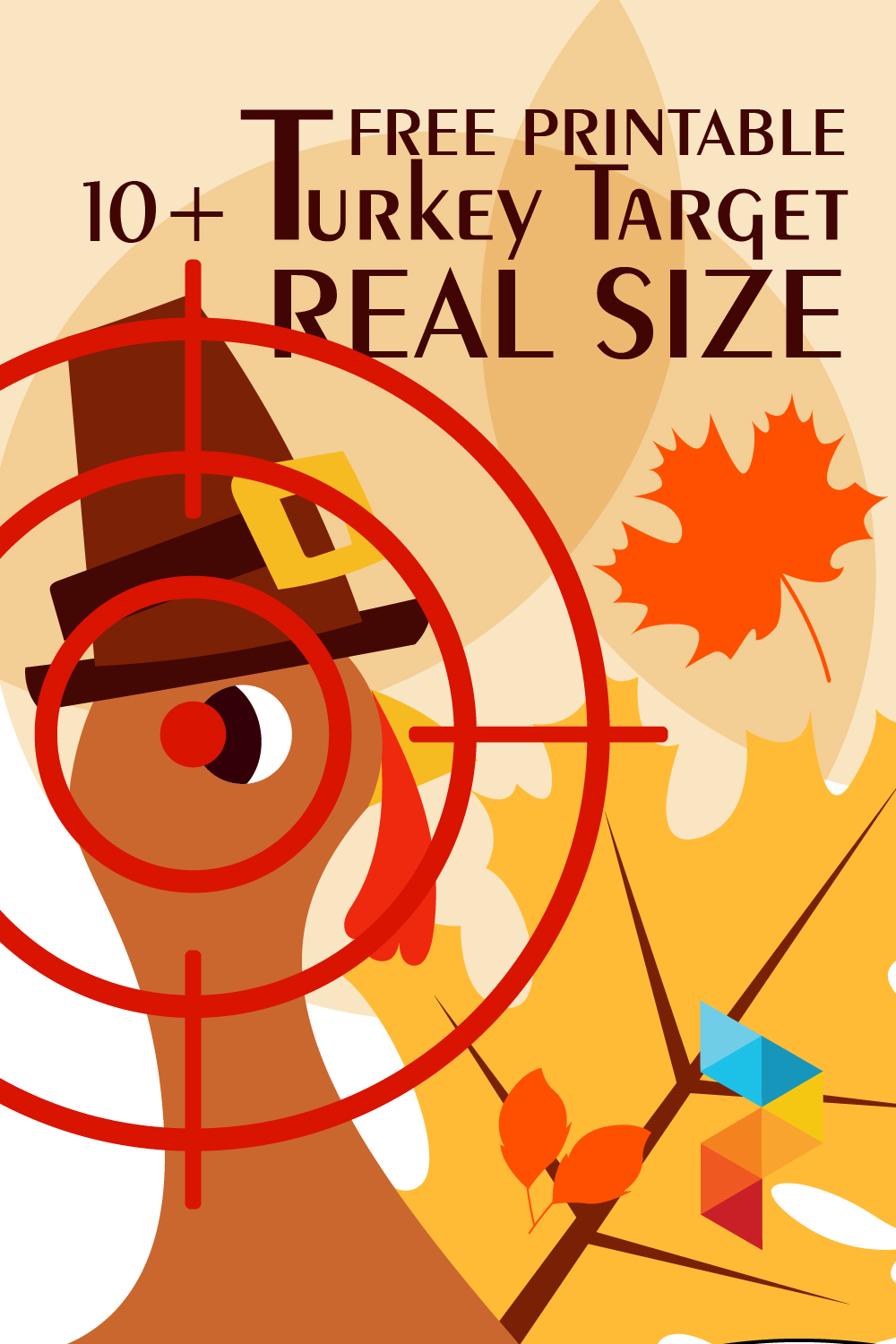 Turkey Target Real Size Turkey Target Real Size