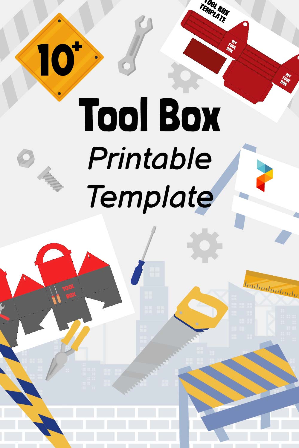 Tool Box Printable Template