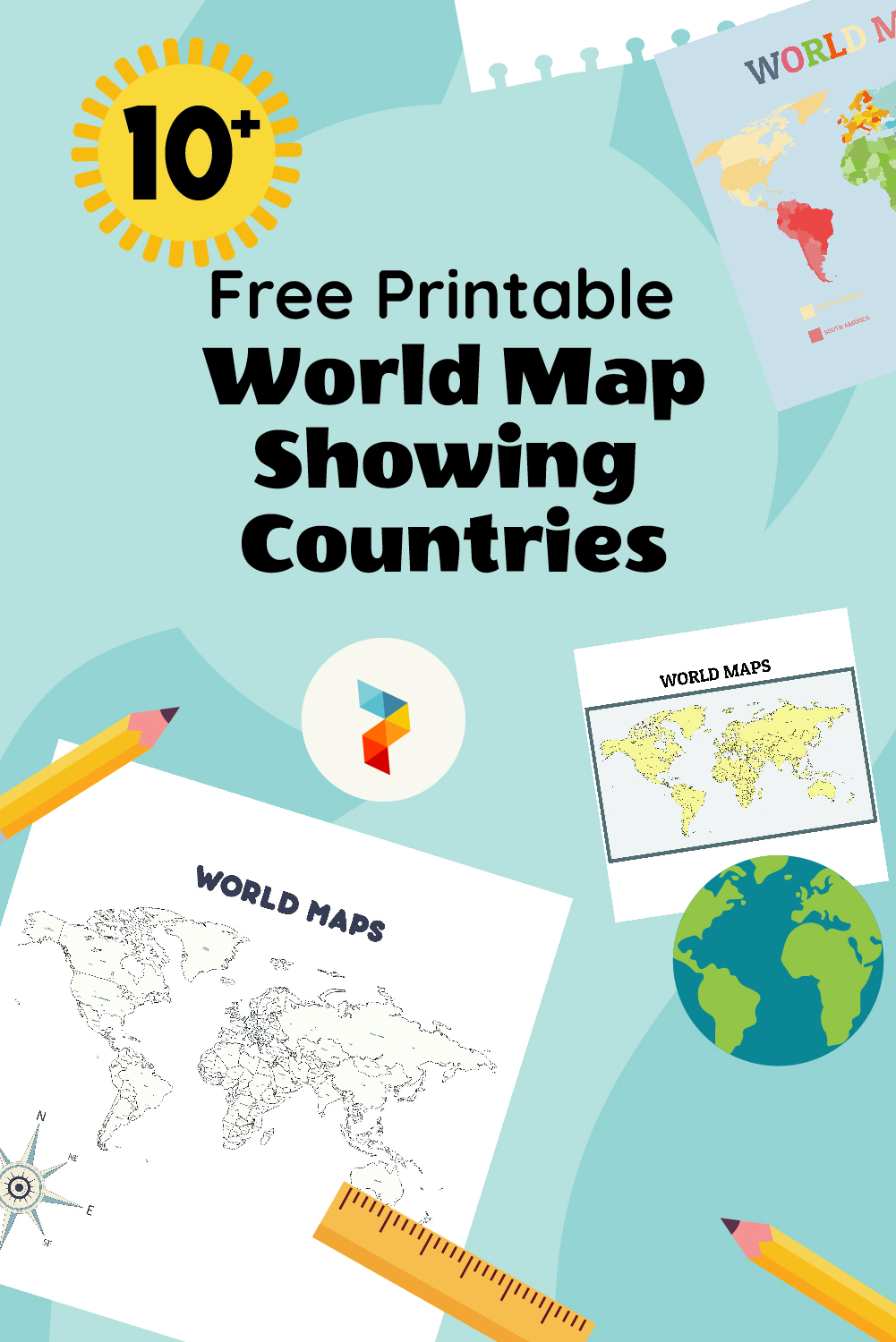 World Map Showing Countries World Map Showing Countries