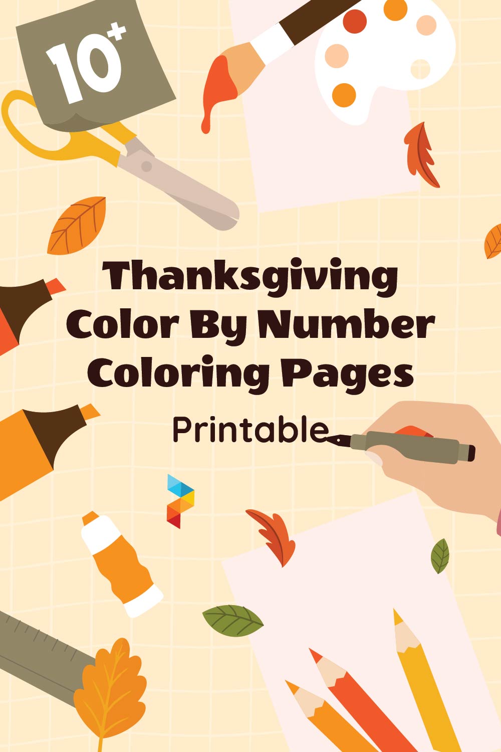 Thanksgiving Color By Number Coloring Pages Thanksgiving Color By Number Coloring Pages