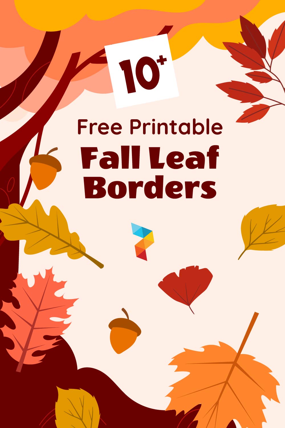  Printable Fall Leaf Borders