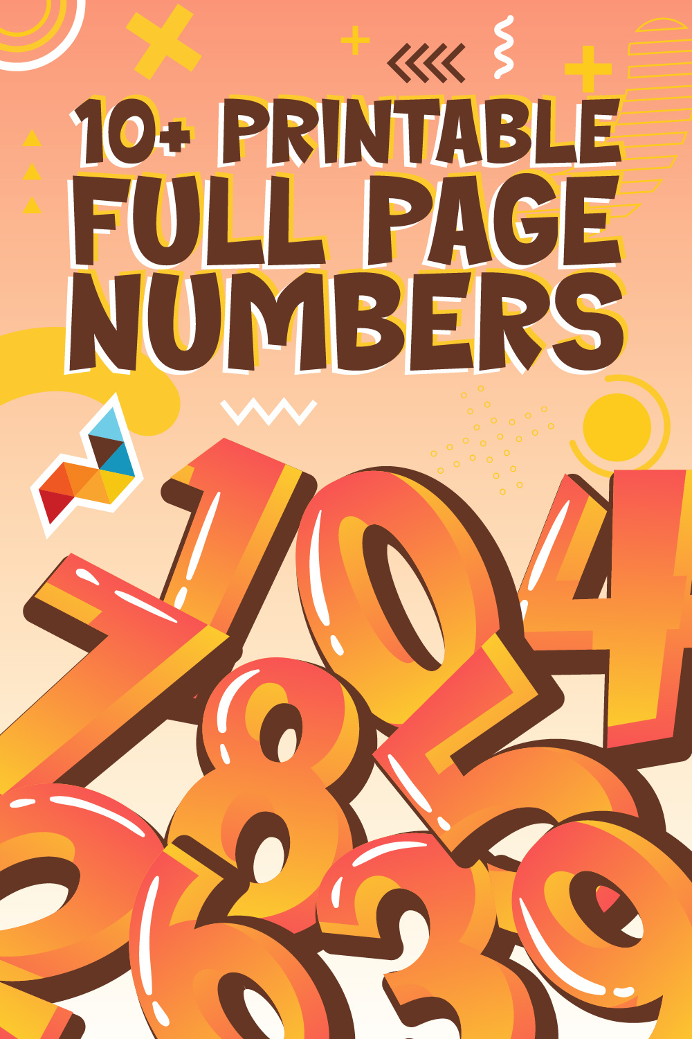 Full Page Numbers Full Page Numbers