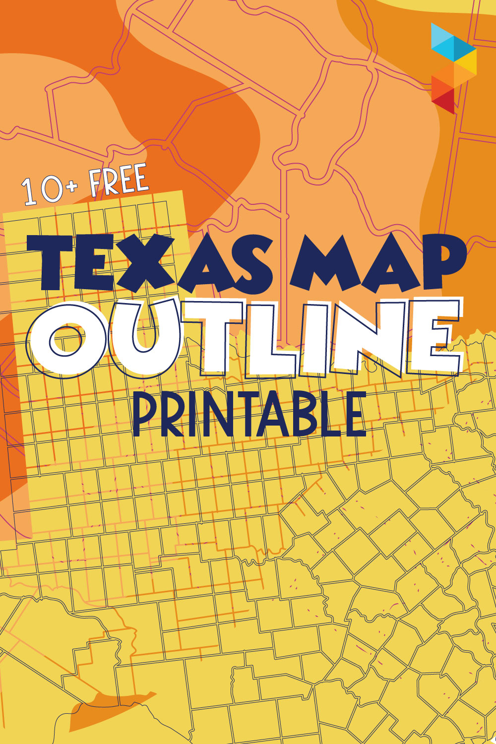 Texas Map Outline Texas Map Outline