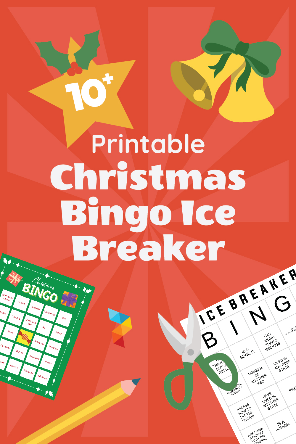 Printable Christmas Bingo Ice Breaker