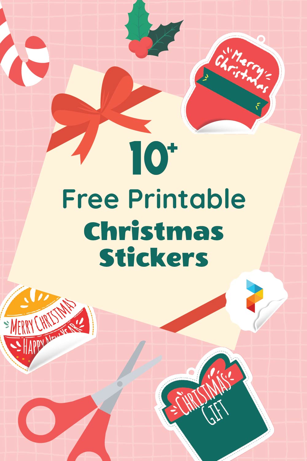  Printable Christmas Stickers