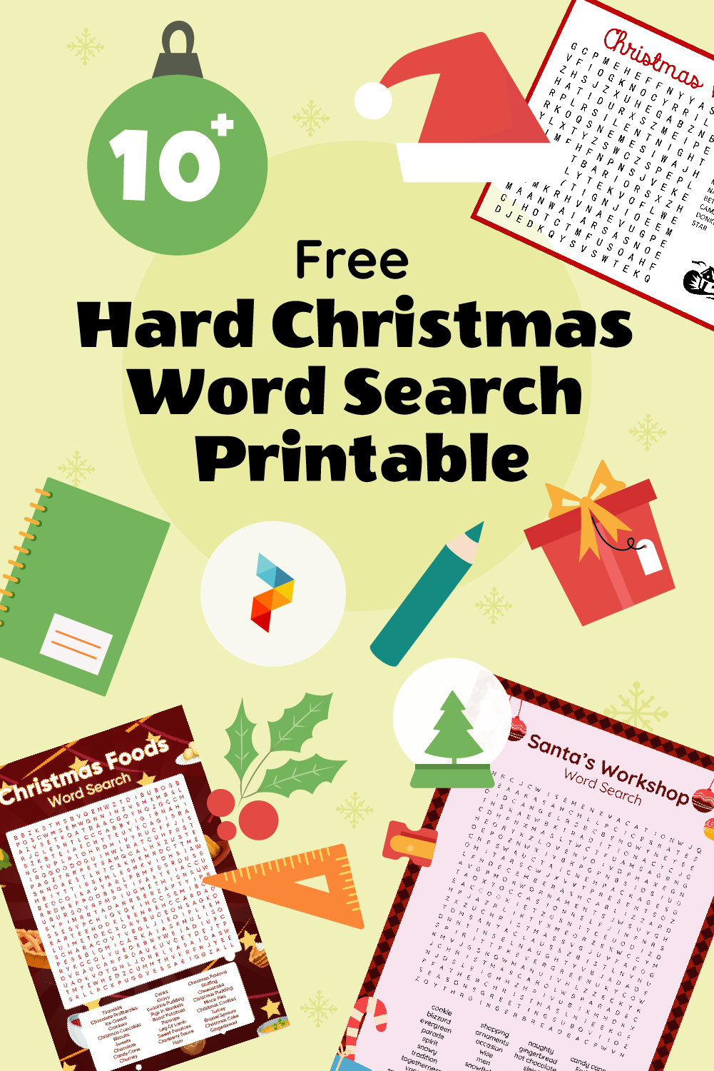 Hard Christmas Word Search Hard Christmas Word Search