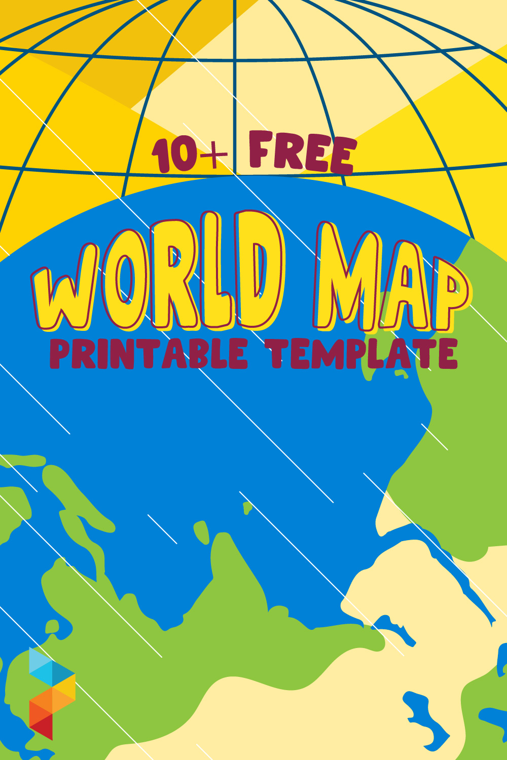World Map  Template