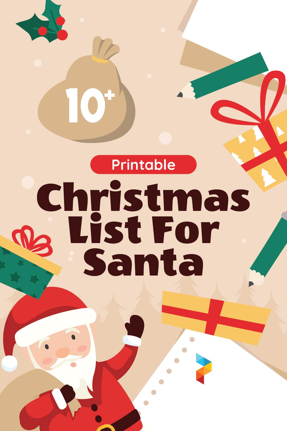 Printable Christmas List for Santa