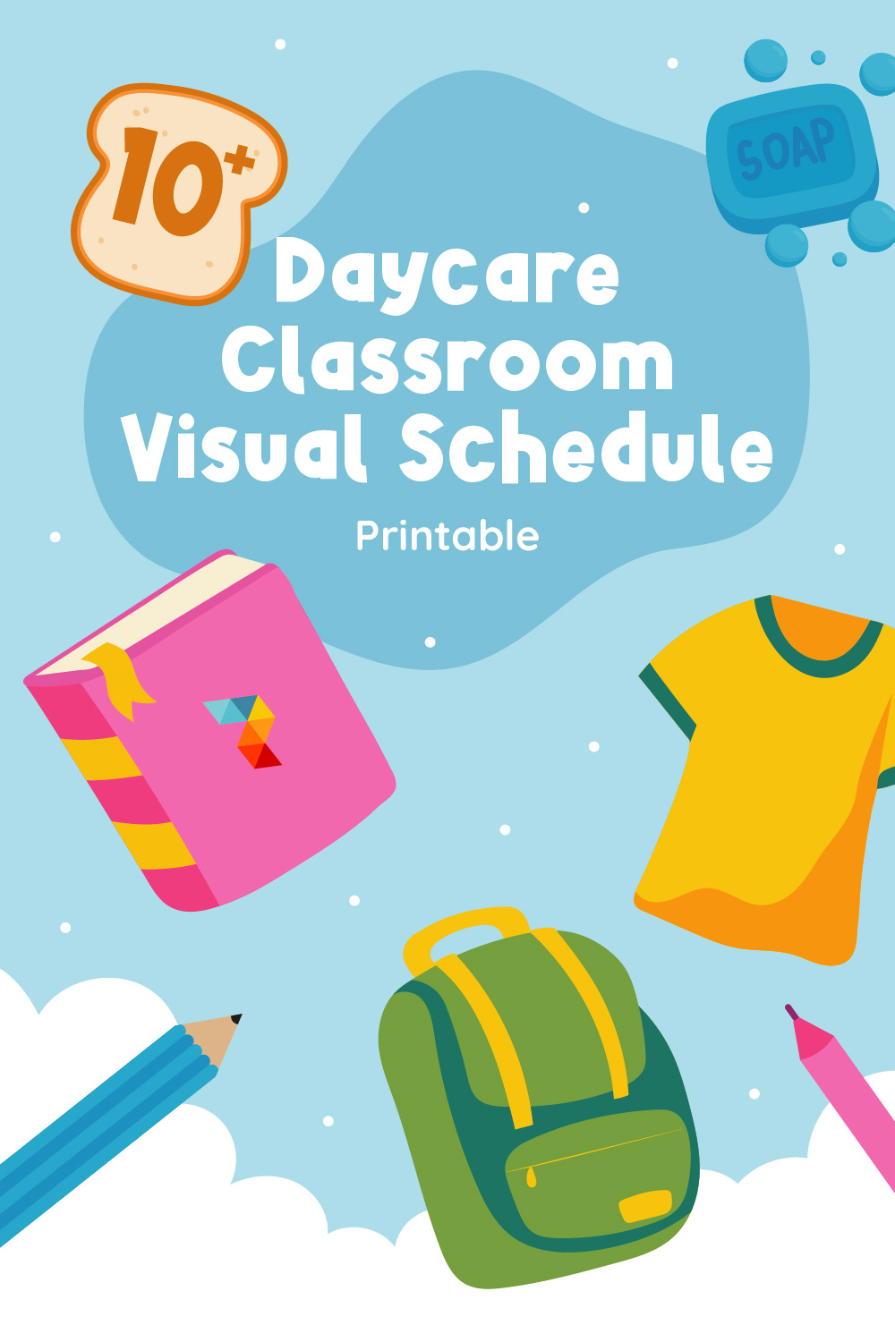 Daycare Classroom Visual Schedule Printable