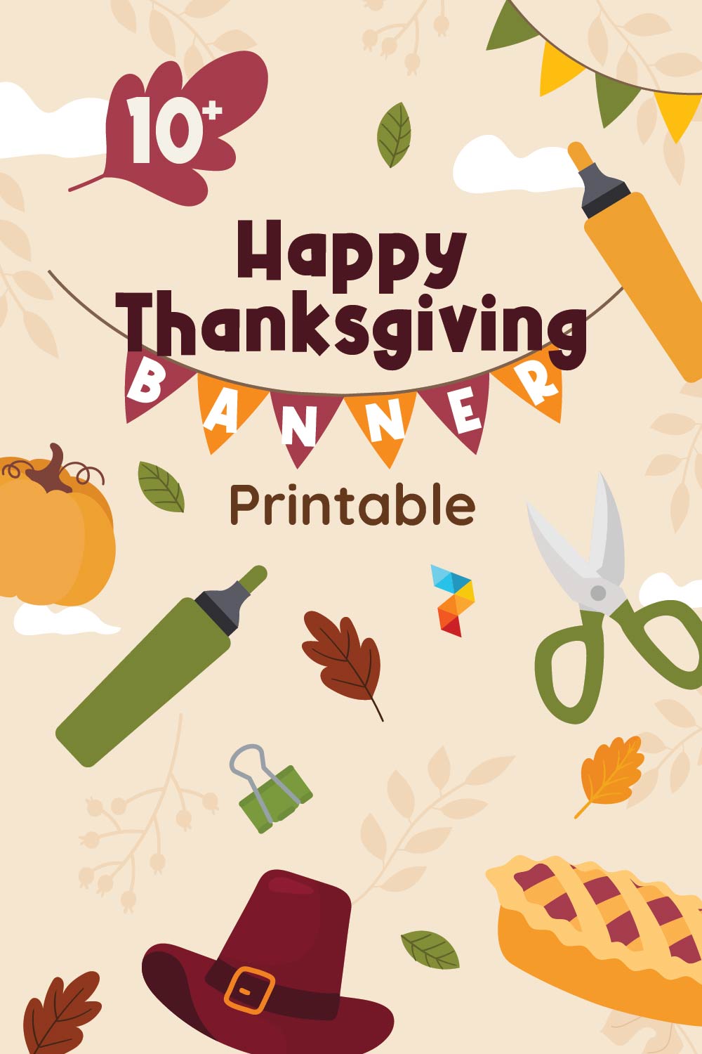 Happy Thanksgiving Banner Happy Thanksgiving Banner