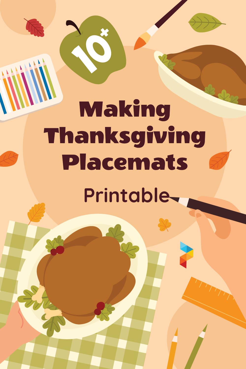 Making Thanksgiving Placemats Making Thanksgiving Placemats