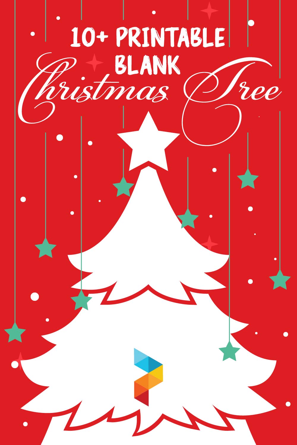 Printable Blank Christmas Tree