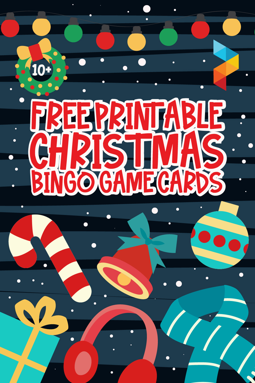Christmas Bingo Game Cards Christmas Bingo Game Cards