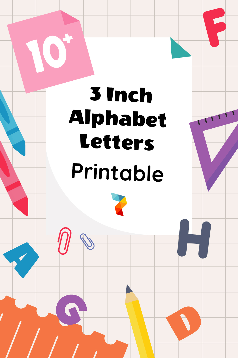 3 Inch Alphabet Letters Printable