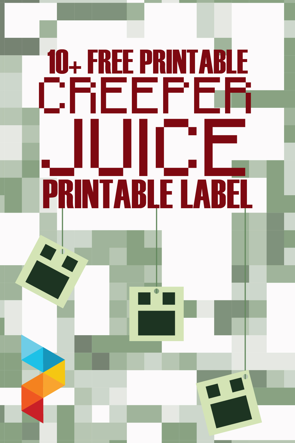 Creeper Juice Printable Label