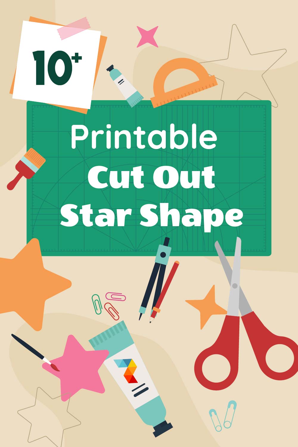 Cut Out Star Shape Cut Out Star Shape