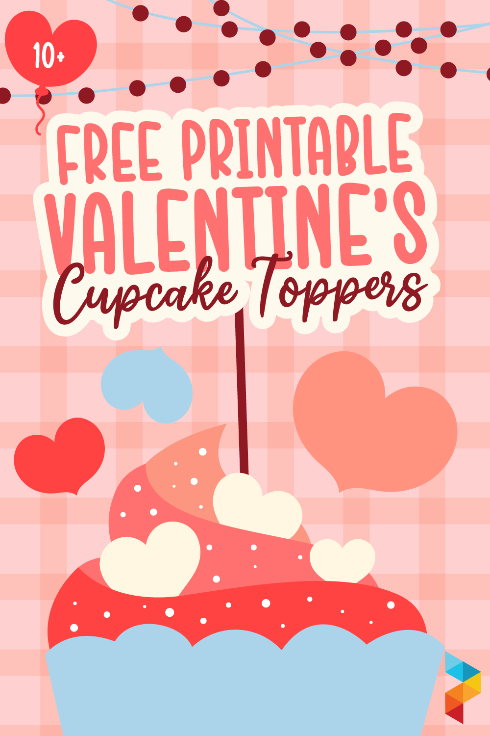 Valentine's Cupcake Toppers Valentine's Cupcake Toppers