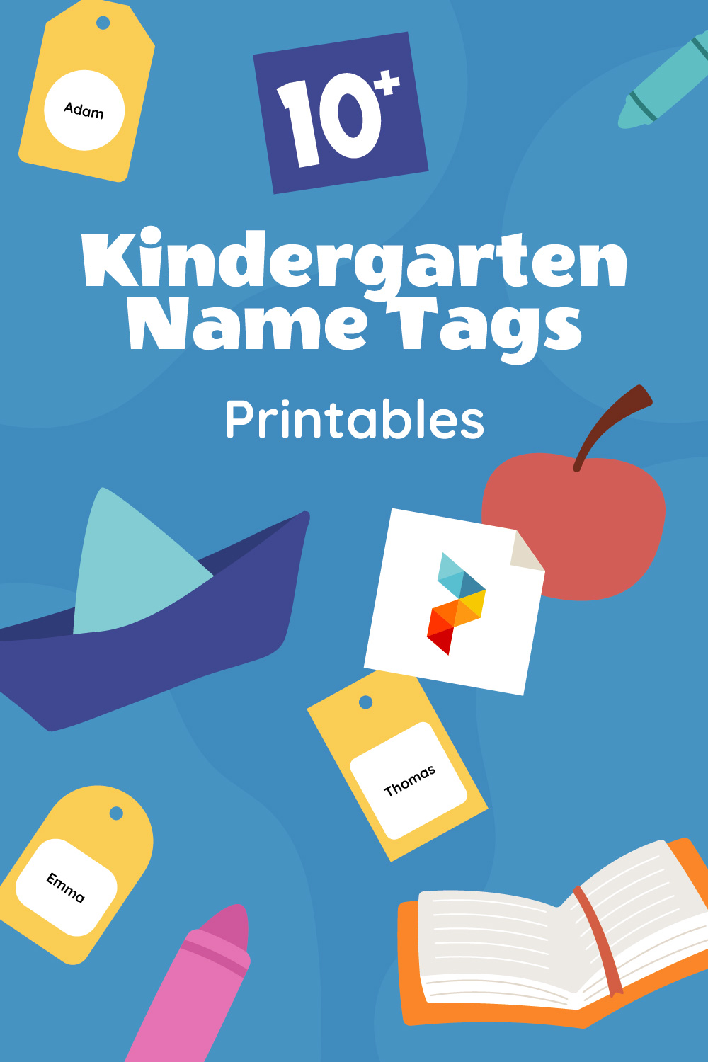 Kindergarten Name Tags Kindergarten Name Tags
